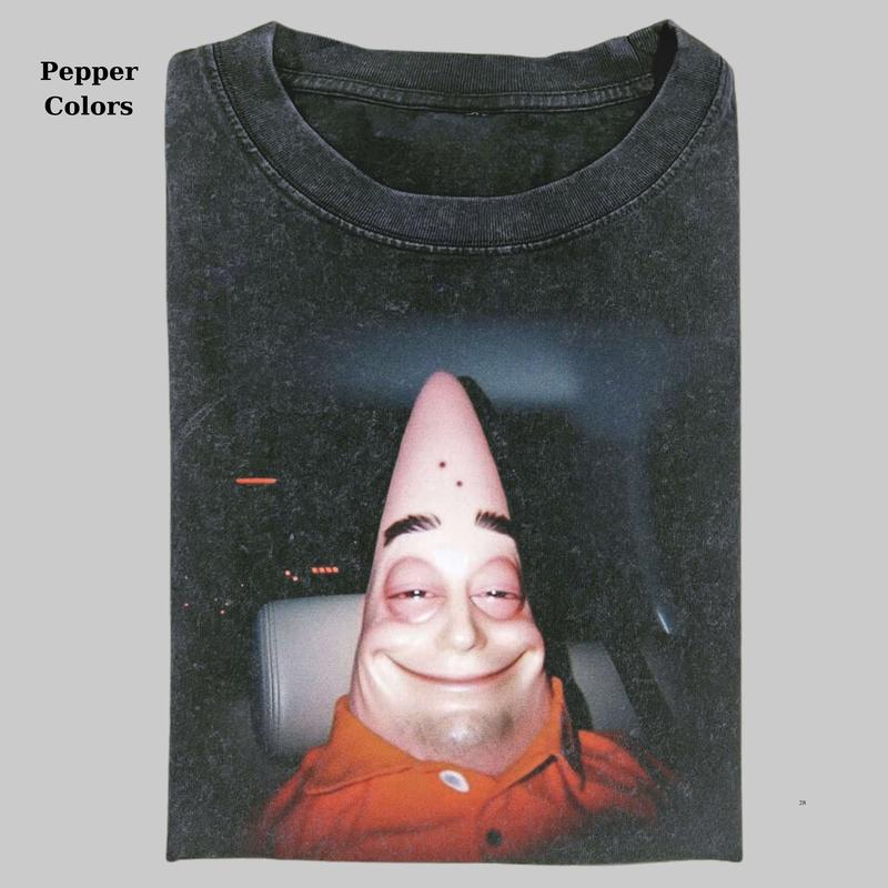 Funny SpongeBob SquarePants Graphic T-shirt, Patrick Star Vintage Graphic Tee, Funny Shirt, Unisex T-shirt, Graphic Tee Gift For All