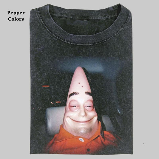 Funny SpongeBob SquarePants Graphic T-shirt, Patrick Star Vintage Graphic Tee, Funny Shirt, Unisex T-shirt, Graphic Tee Gift For All