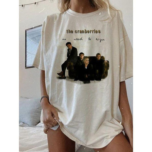 The Cranberries No Need 1996 T-Shirt, Rock Band Retro Fan Tee