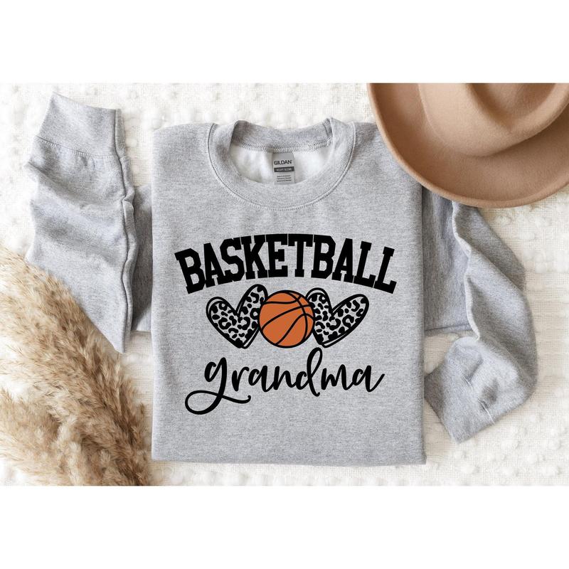 Basketball Grandma Shirt Basketball Mom Sweatshirt Basketball Tshirts Grandma Shirt Mothers Day Gift Mom Gift Sport Mom  sweater and hoodie