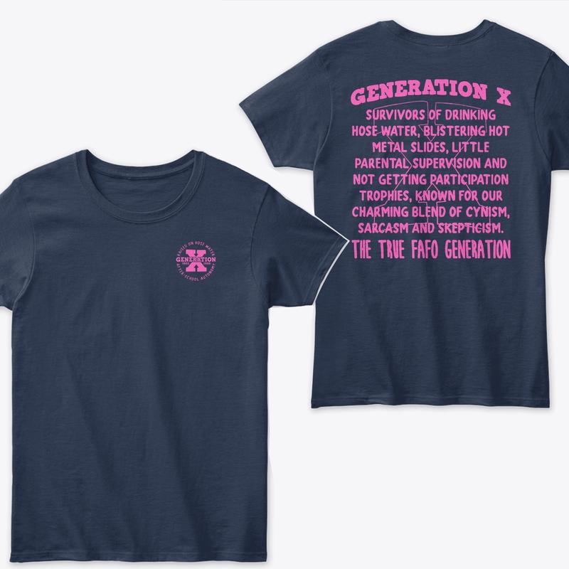 Gen X Shirt, Generation X Shirt, Raised on Hose Water and Neglect Nostalgia Shirt, 1980 Birthday Gift, Gen X Shirt,generation shirts, gen x tshirt, cu