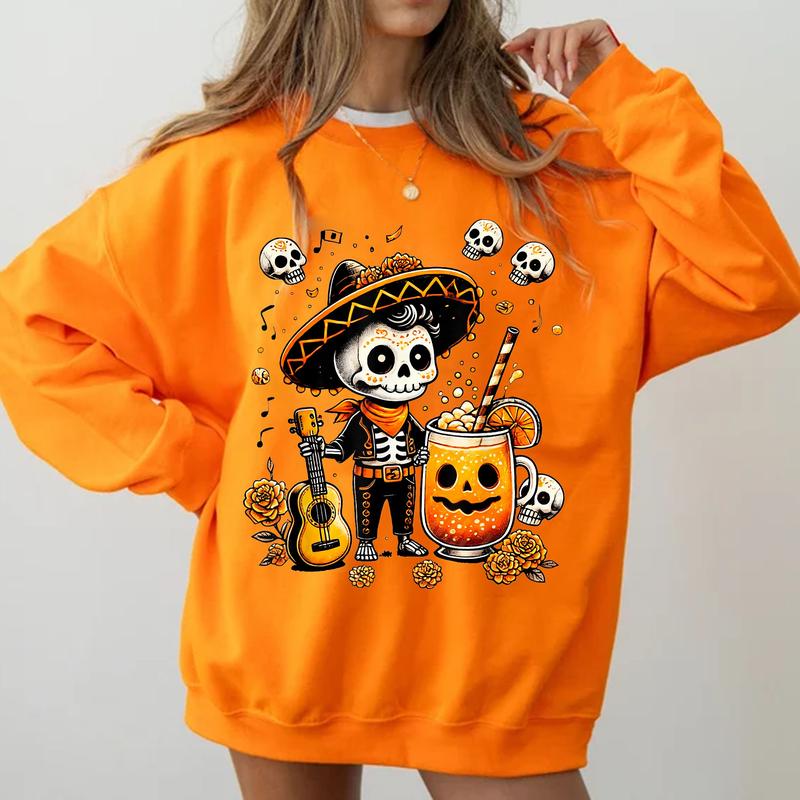 Dia De los Muertos Day of the Dead Mexican Skeleton Dancing T-Shirt