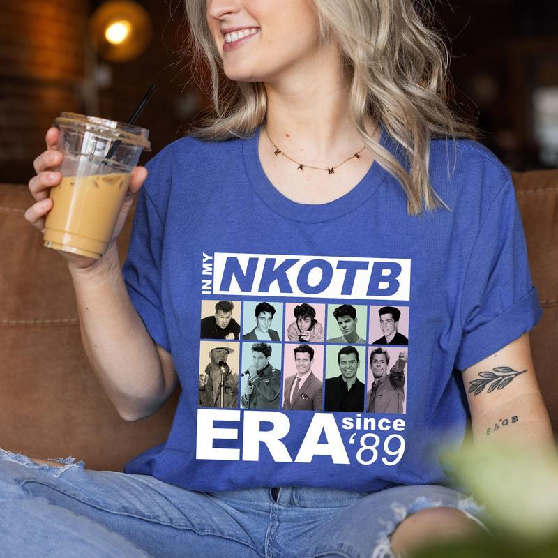 In My NKOTB Era Since 89 Shirt Casual Collar Comfort Cotton Comfort Cotton