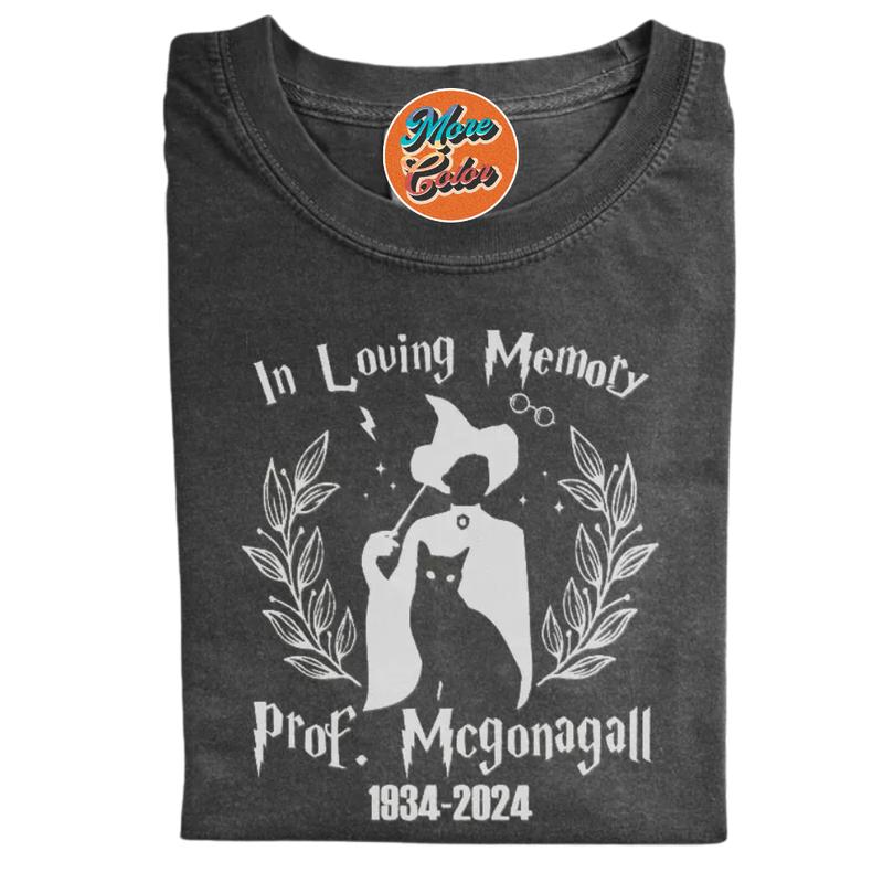 Maggie Smith Memorial T-shirt, Sweatshirt, Cotton Unisex Shirt, Crew Neck, Size S- 4xl, Menswear Top, Womenswear Top Underwear Streetwear