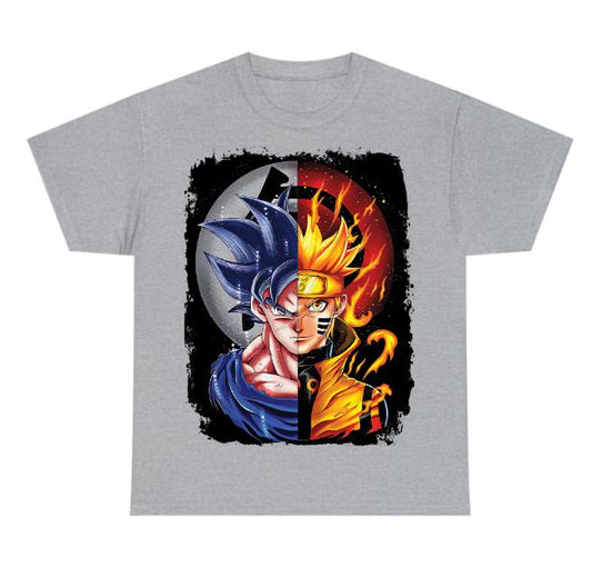 G0kuu and Narut0 DB Shirt Crewneck Sweatshirt Hoodie, Drag0n B4ll Z Anjme Shirt, Anjme Shirt