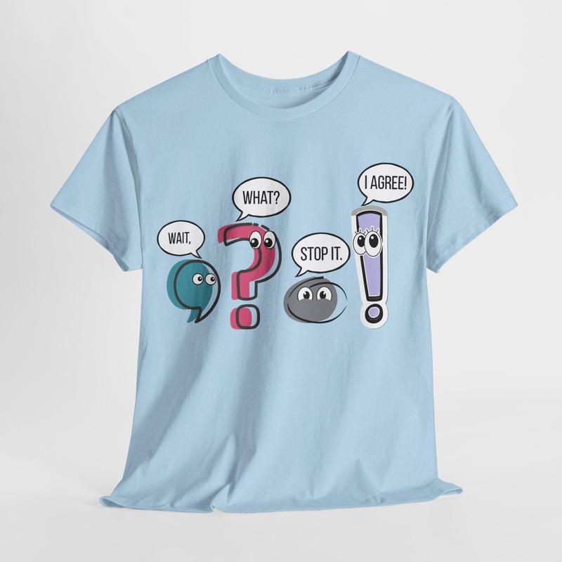 Funny Grammar Teacher Shirt, Punctuation English Teacher Gift Sweatshirt, Hoodie, Comfort Colors