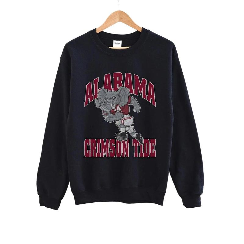 Big Al Shirt, Crimson Tide MascoShirt, Alabama Crimson Tide Tee, NCAA Sweatshirt, College Sweatshirt, College Football, Touchdown Season Cotton Menswe