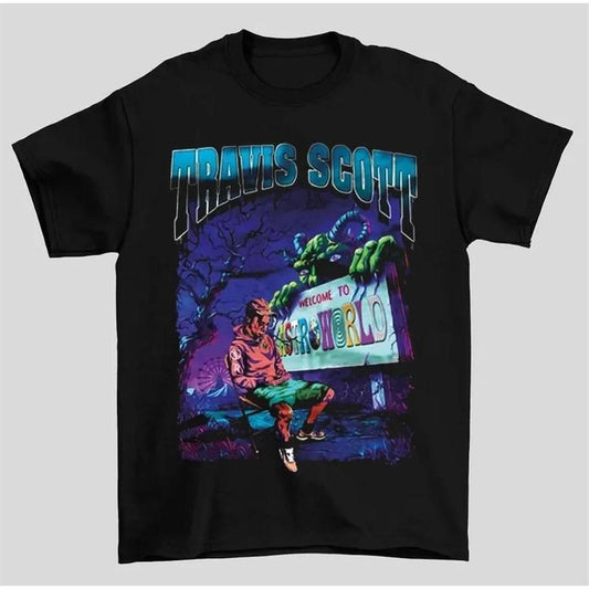 Travis S Welcome to Astroworld Shirt, Cactus Shirt, Astroworld Shirt, Hip Hop T-Shirt, Rap Shirt, 90s Hip Hop Shirt, Graphic Shirt, Rodeo Shirt