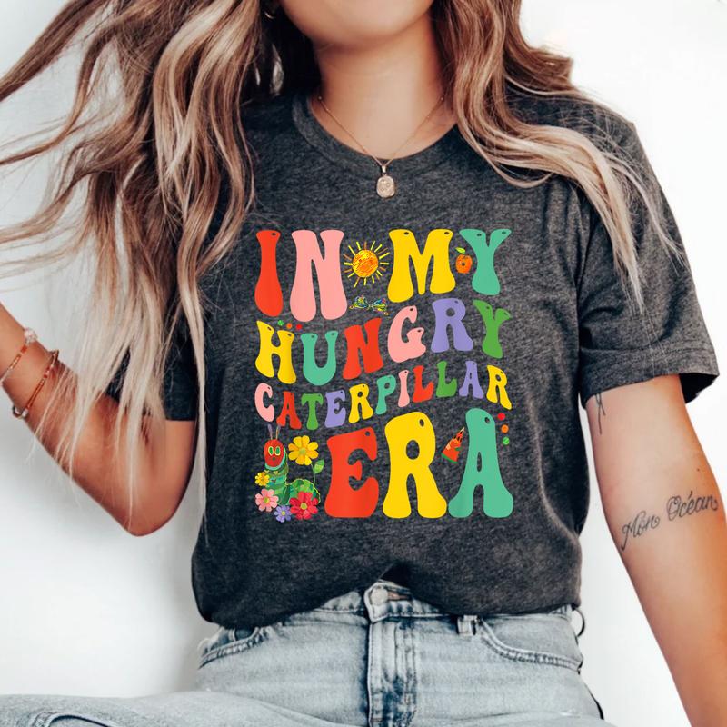 In My Hungry Caterpillar Era Back To School T-Shirt, Magic in You Very Hungry Caterpillar Shirt, Book Characters, Teacher Gift, Librarian Teacher, Boo