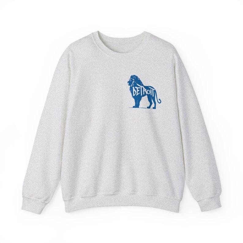 Detroit Football Sweatshirt, Sunday Football Sweatshirt, Vintage Football Sweatshirt