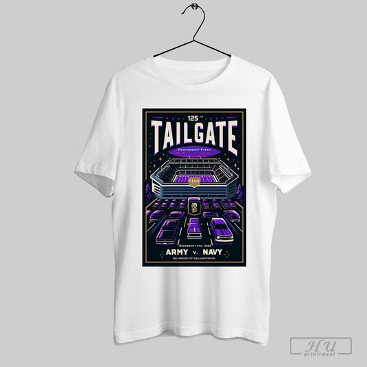 Poster 125th Army Vs Navy Tailgate Friendship First Dec 14 2024 City Dr Landover Md