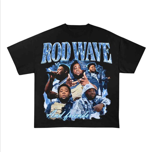 Rapper Rd Wave Shirt Gift For Fan Hip Hop Unisex Cotton Shortsleeve Shirt