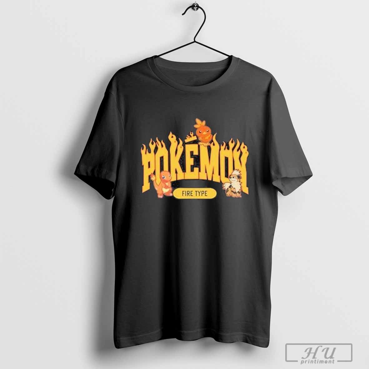 Pokemon Fire Type T-Shirt