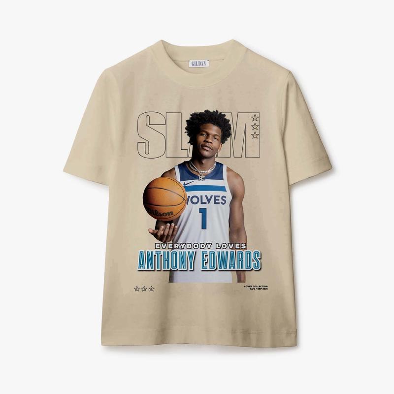 SLAM Cover Tee - Anthony Edwards Unisex T-Shirt, Sweatshirt, Hoodie  Available in Sizes S-3XL, Sweatshirt, Hoodie