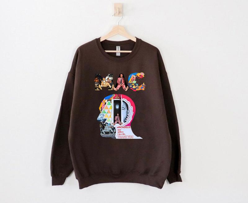 Mac Miller Albums On Head Sweatshirt, Hoodie, T-shirt