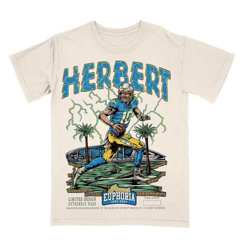 Justin Herbert Planet Euphoria Shirt, Vintage 90s Unisex Football Tees, Football T-Shirts, Sports Shirt, Game Day Tee, Football Fan Gifts