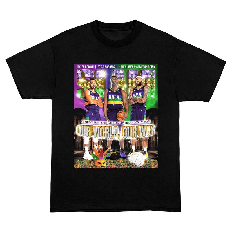 Vintage Style Pelicans Graphic Tee, New Orleans Zion Ingram Mccollum Basketball T-Shirt, T- Shirt For Men, Women