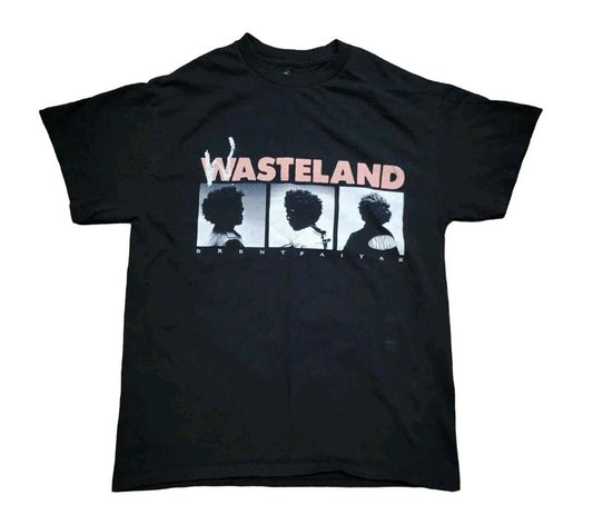 Brent Faiyaz Wasteland Album Cover T-shirt Black Cotton Tee Tshirt Rap Tee