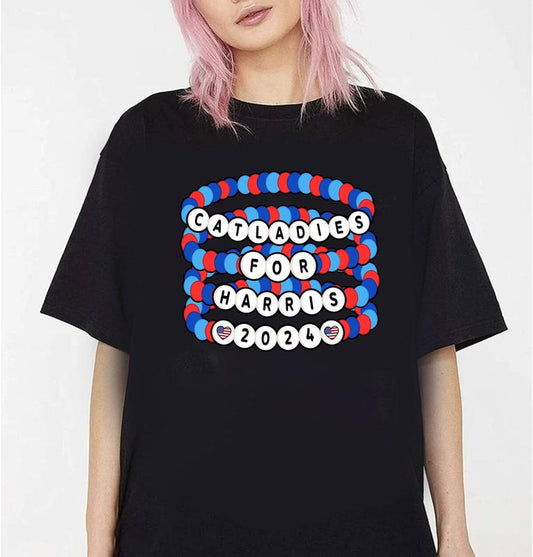 Cat Ladies for Harr1s Friendship Bracelet Support Female 2024 ShirtsSweatshirt