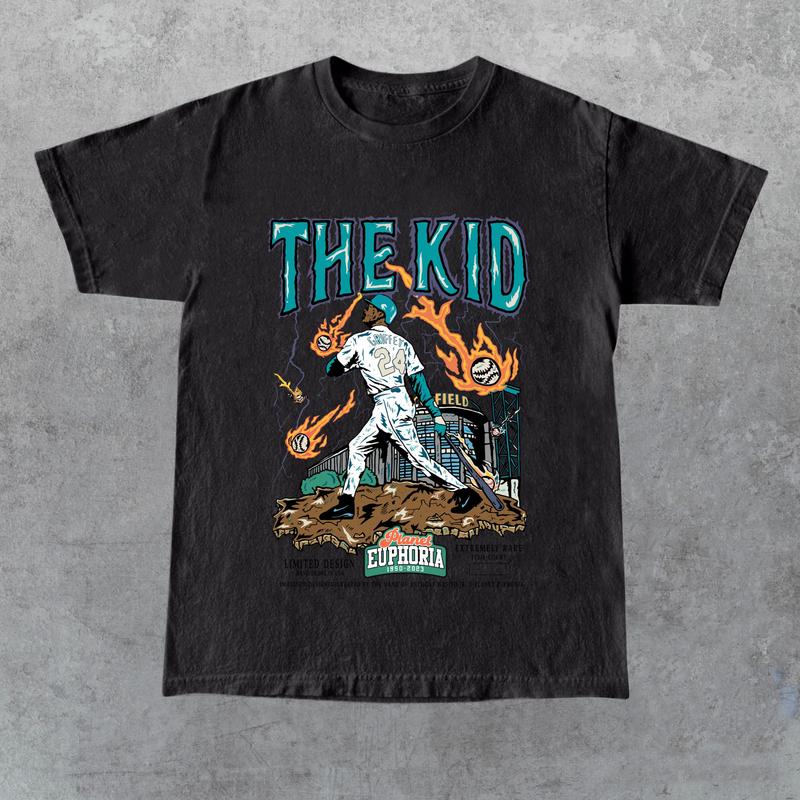 Ken Griffey Seattle Classic Edition Baseball T-shirt, Printed Shirt, Street Style, Trending Shirt Menswear Top