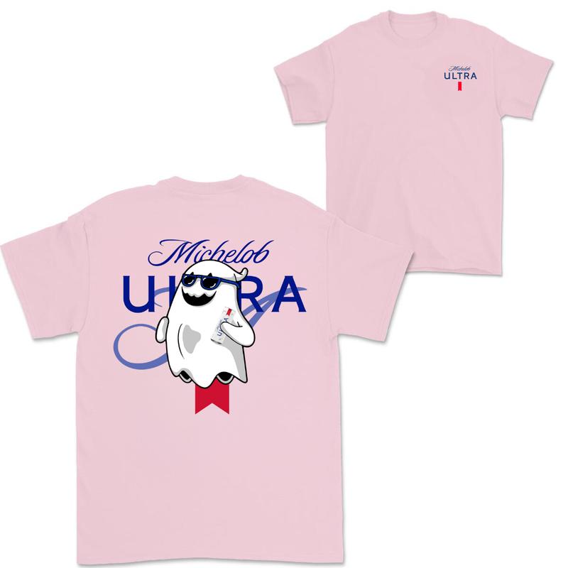 Michelob Ultra Ghost Halloween 2 Sided T-Shirt, Michelob Ultra Shirt For Men And Women, Halloween Trendy Shirt