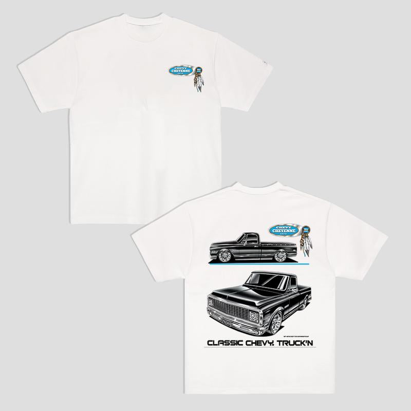 Chevy Cheyenne T-Shirt Pick-Up Trucks Menswear