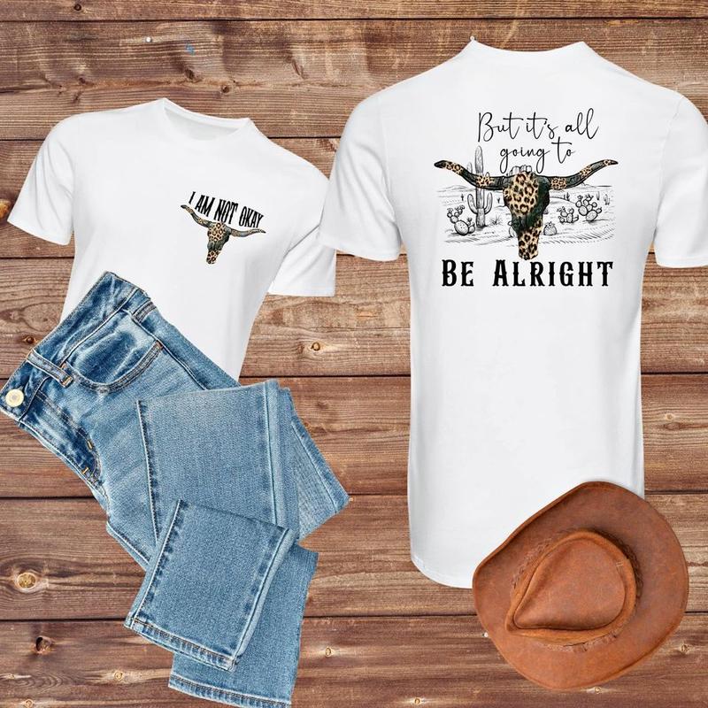 Country Music Top, JeIIy R0ll Both Sides Tee, I Am Not 0kay, Tour Concert Outfit, Unisex Short Sleeve Tee Shirt, Casual Clothing