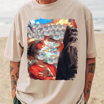 Narut0 and Luff Shirt, Animee Shirt Sweatshirt Hoodie Unisex