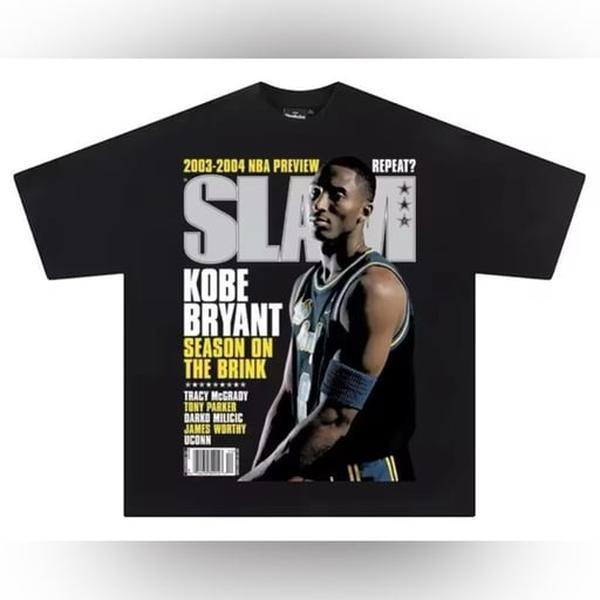 Kobe Retro Throwback Cover Tee Shirt, men's vintage 90s graphic tees