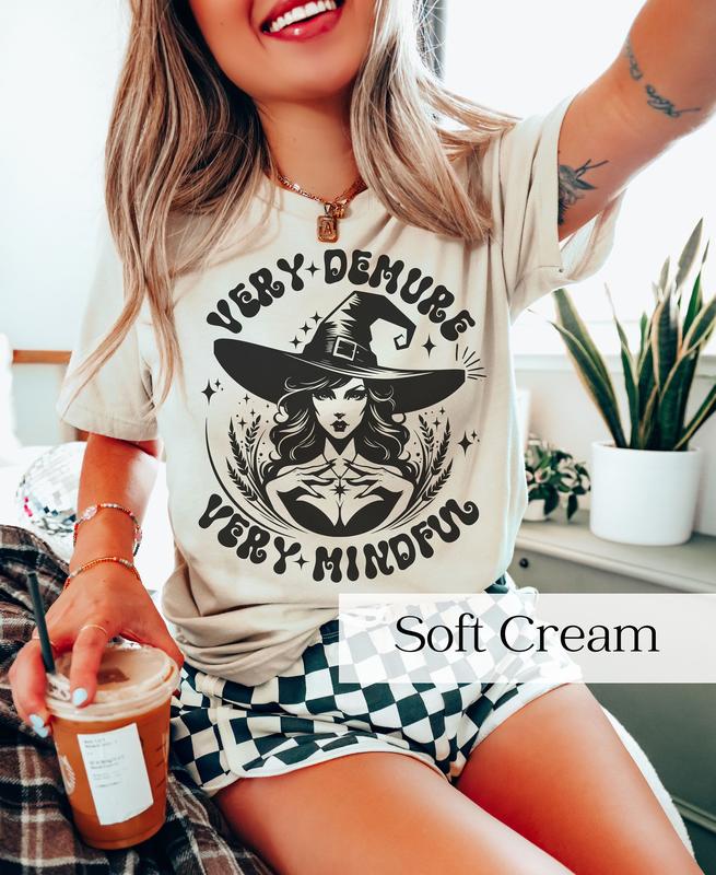 Very Demure, Very Mindful, Very Modest, Trending Shirt, Funny Halloween Shirts For Women, Funny Tshirt, Funny Tshirt Women, Funny Meme Shirt, Unisex S