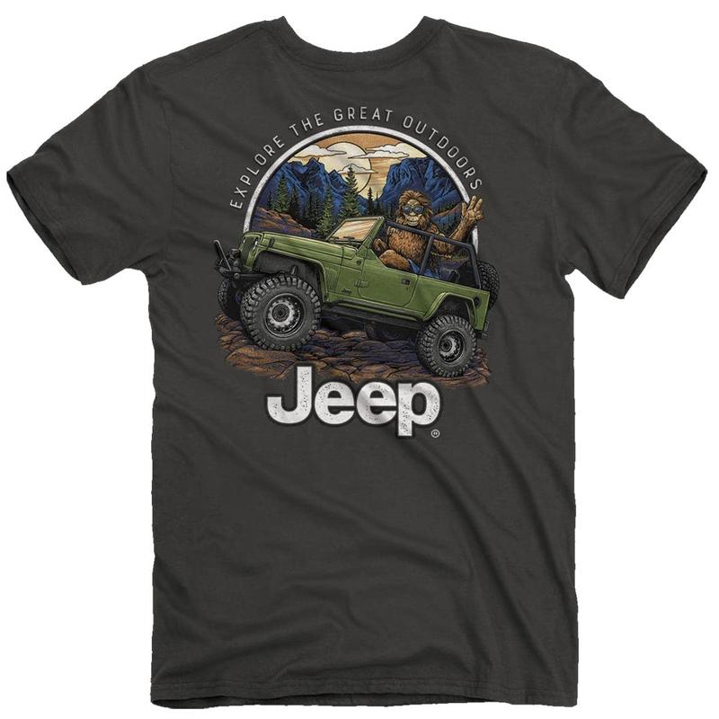 Jeep Sasquatch Short Sleeve T-Shirt Unlimited