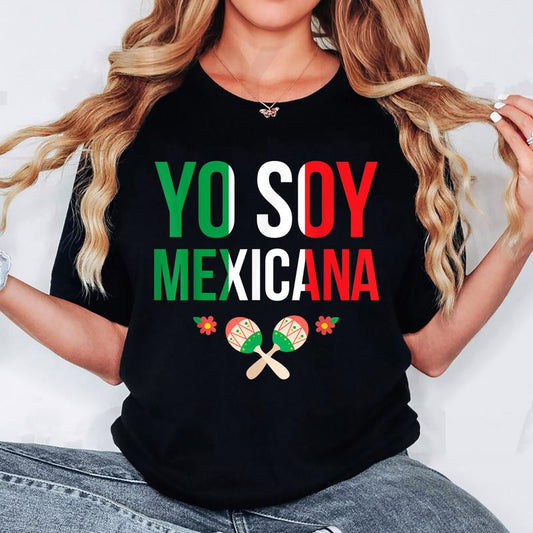 Yo soy mexicana mexican t shirt