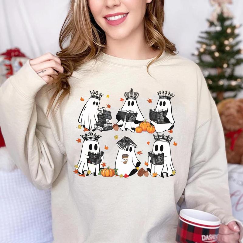 The Ritual Book Ghost Sweatshirt, LORDS Series by Shantel Tessier Merch, Halloween Gift For Book Lover, House of Lords, Dark Romance Shirt, Bookish Me