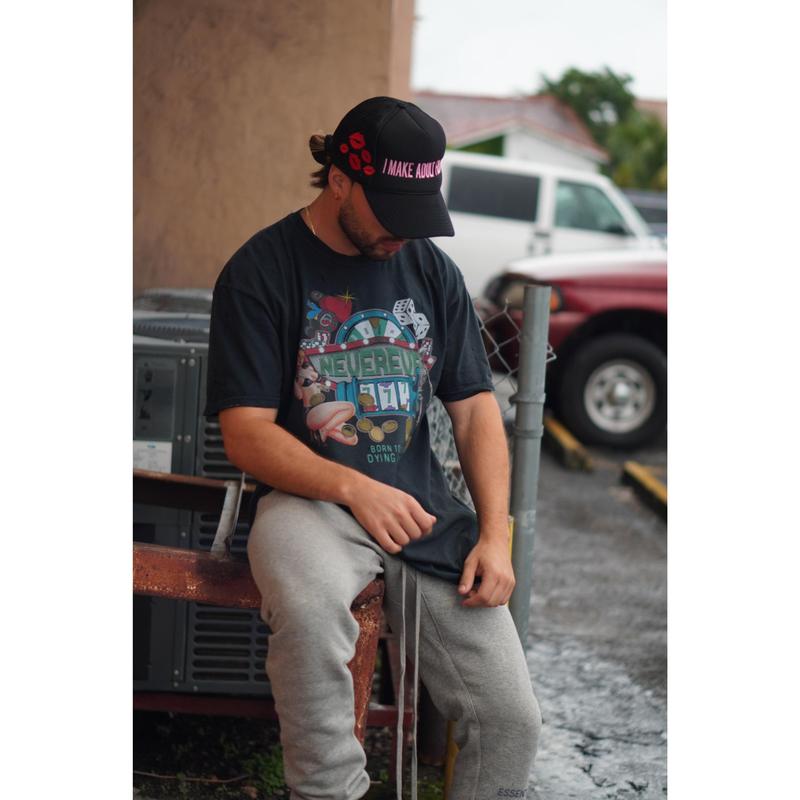 Born 2 Lose Vintage Graphic T shirt by Neverevermia