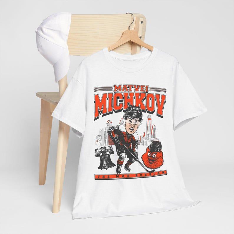 Matvei Michkov Bobblehead Flyers Hockey Shirt