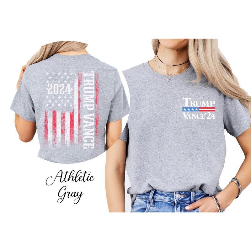 Trum Vance 2024 For President VP USA Election Patriotic T-Shirt, Trump Vance '24 Shirt, MAGA Shirt, Vote 2024, US Election Shirt, Gift For Trump Suppo