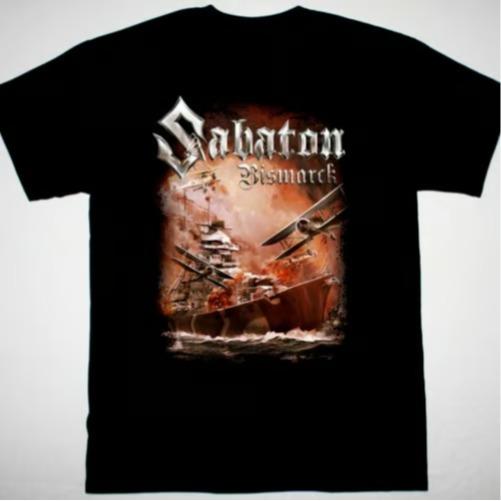 Sabaton Band Black Short Sleeve All Sizes Men T-shirt