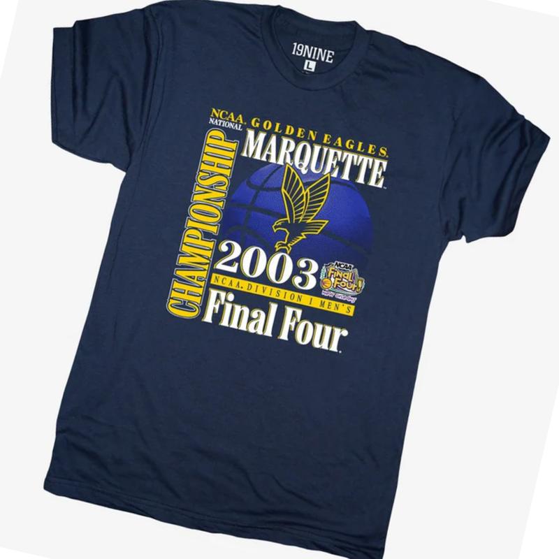 MARQUETTE '03 FINAL FOUR CHAMPIONS VINTAGE TEE
