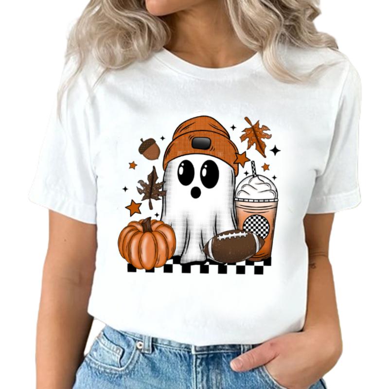 Ghost football T-Shirt Unisex Classic Collar