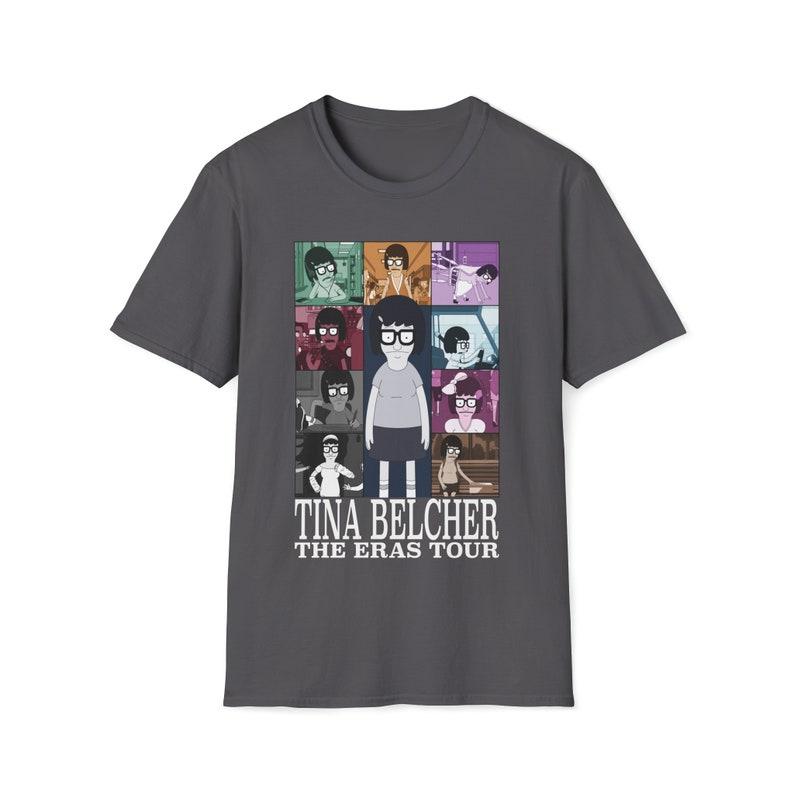 Tina Belcher The Eras Tour Unisex Softstyle T-Shirt, bob's burgers merch, gift for her, gift for him, gift for bob's burgers fans, tv show