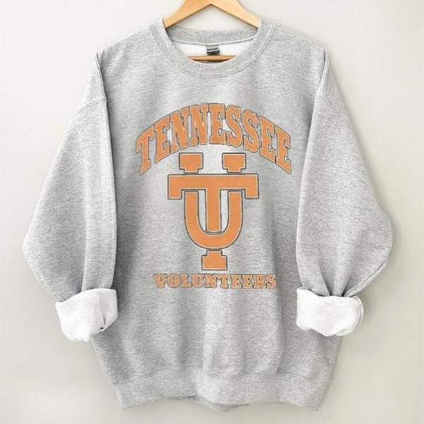 Retro University Of Tennessee Volunteers Sweatshirt, football sweatshirt, Tennessee football, Tennessee shirt, Tennessee Vols Sweatshirt for Women Men