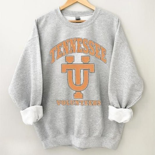Retro University Of Tennessee Volunteers Sweatshirt, football sweatshirt, Tennessee football, Tennessee shirt, Tennessee Vols Sweatshirt for Women Men