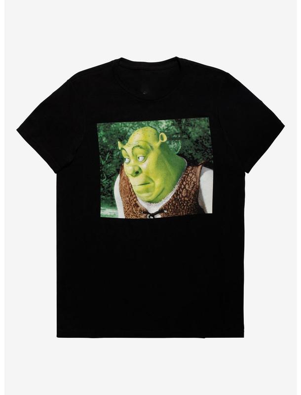 Shrek Bored Meme T-Shirt - Shrek T-shirt with Meme Graphic Unisex Apparel for Fans of Quirky Viral Humor