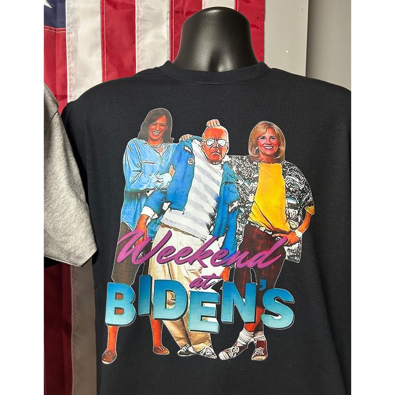 WEEKEND AT BIDENS, Short sleeve shirt