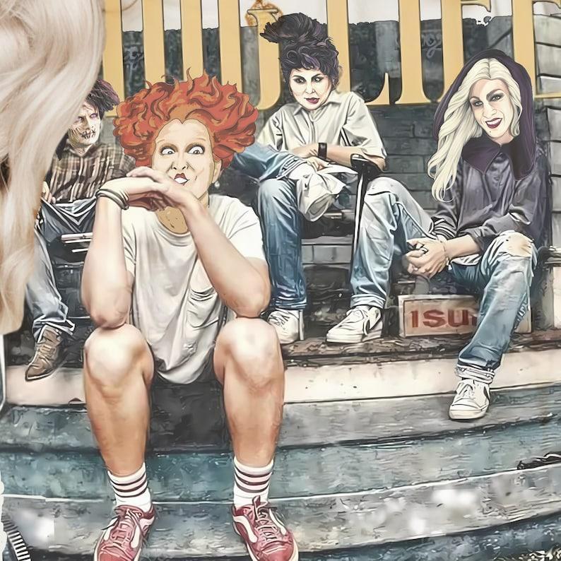 Thug Life Bad Witches Shirt, Sanderson Sisters Sweatshirt, Hocus Pocus Sweatshirt, Thug Life Halloween Shirt Sweatshirt, Hoodie, Comfort Colors