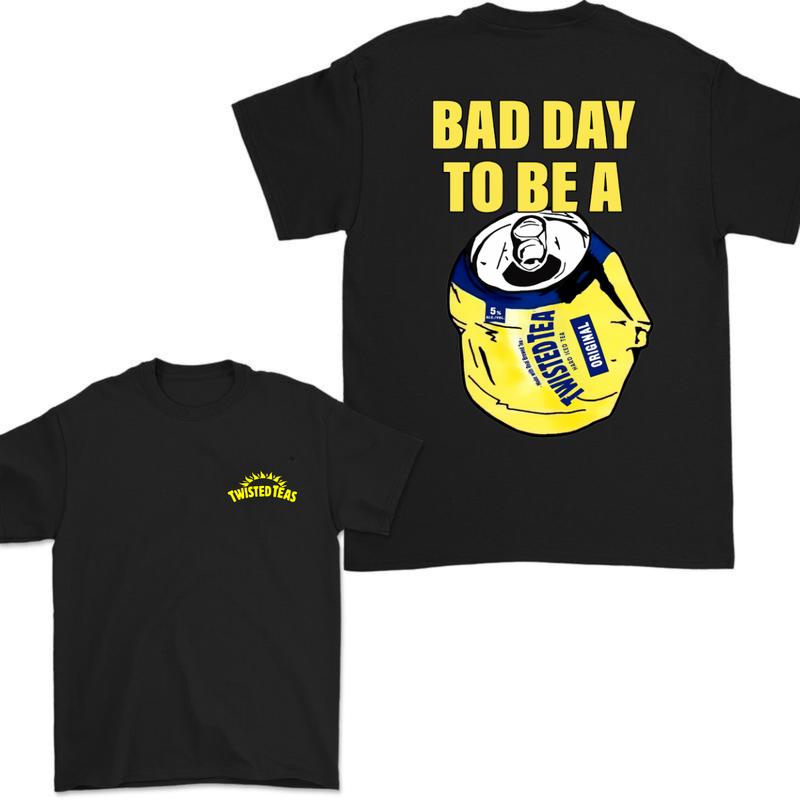 Bad Day To Be A Twisted Teas 2 Sides Tshirt, Twisted Teas Tshirt Full Color For Men And Women Tshirt, Twisted Teas Tshirt