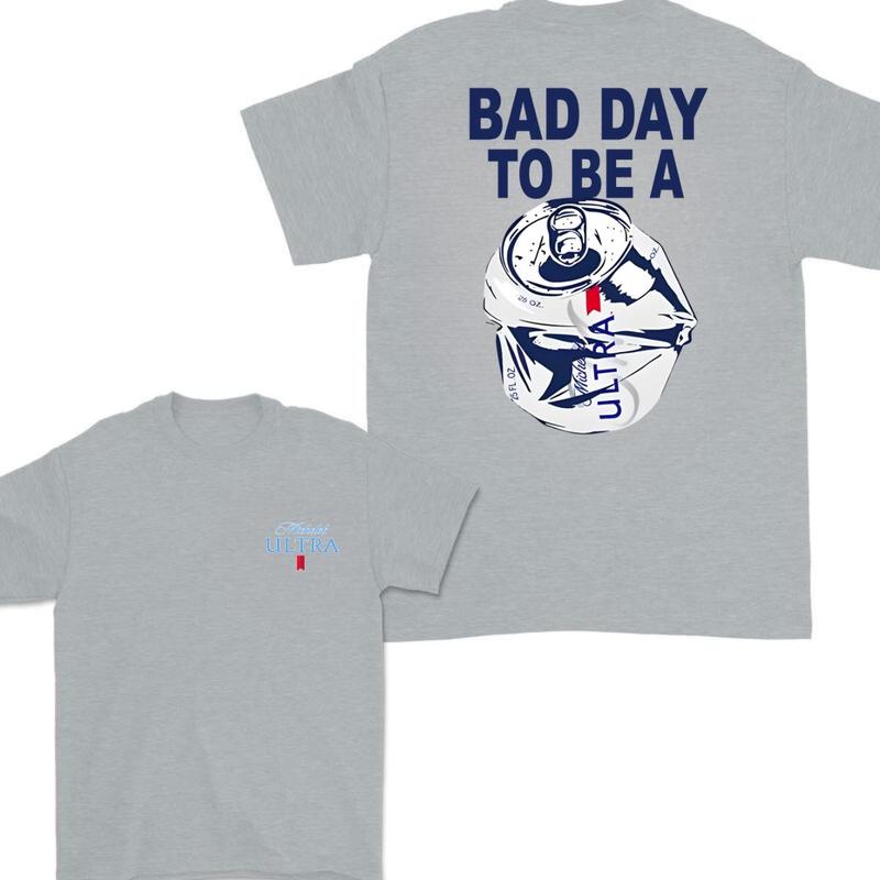 Bad Day To Be A Michelob Ultra 2 Sides T-shirt, Michelob Ultra Tshirt Full Color For Men And Women T-shirt, Michelob Ultra Beer T-shirt