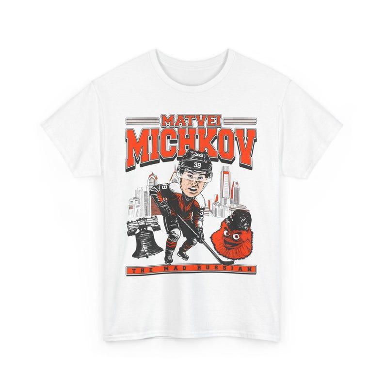 Matvei Michkov Bobblehead Flyers Hockey Shirt