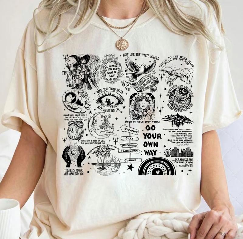 Tracklist Stevie Nicks  Newest Shirt Sweatshirt Hoodie, Silver Springs Shirt Unisex, Gifts For Her