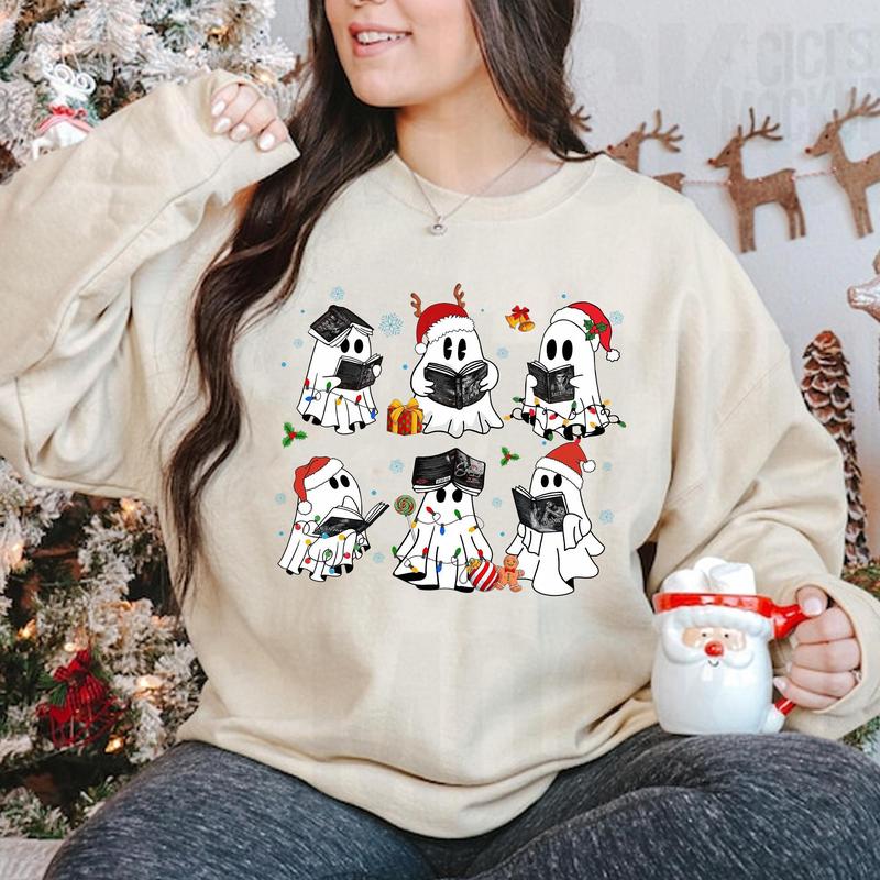 Ghost The LORDS Series Book Merry Christmas Sweatshirt, The Ritual Book Shirt, Shantel Tessier Merch, Dark Romance Shirt, Bookish Merch, Book Lover, B